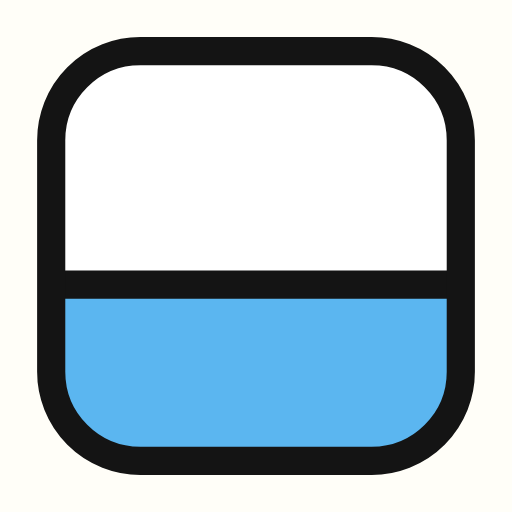 The Brim app icon: the mark on Paper